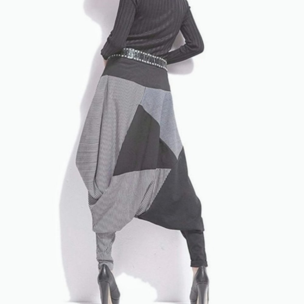 QLZW Large Crotch Streetwear Pants